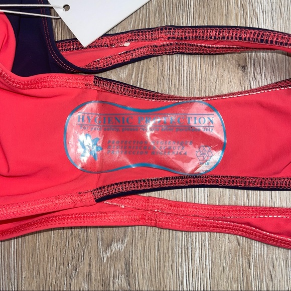 Flagpole NYC Bikini Swimsuit Bottom Electra Colorblocked Multi-Color SZ L NWT - Picture 3 of 7
